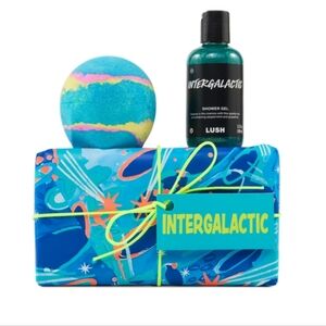 Lush Intergalactic Bath Set - Blue and Yellow